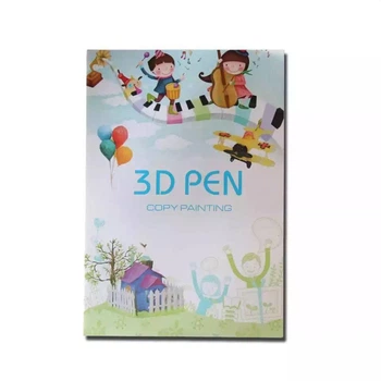 Трафарет для рисования 3D ручкой 40 картинок + слюда (H390)