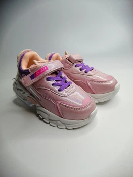 Кроссовки для девочки Clibee 87 Е pink-purp розовые р.27-16.4 cм