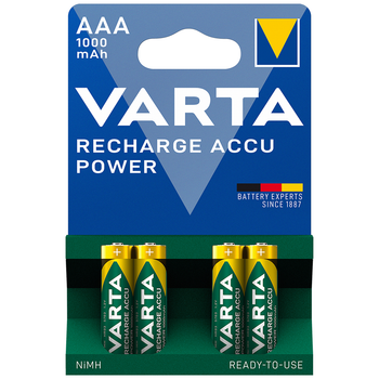 Акумулятор Varta AAA 1000mAh 4 шт/уп 2021 года