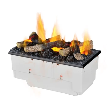 Электрокамин паровой Dimplex Opti-Myst Cassette 400 LED LOG с настоящим 3D эффектом пламени, со звуком и дровами (CAS400LNH-INT-400L-LOGbed), размер 405x184(+86)x217