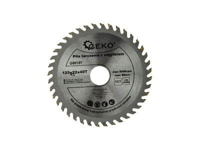 Диск по дереву 125x22x40T L-T GEKO (G00107)