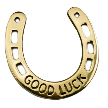 Подкова бронзовая "Good luck" 24456
