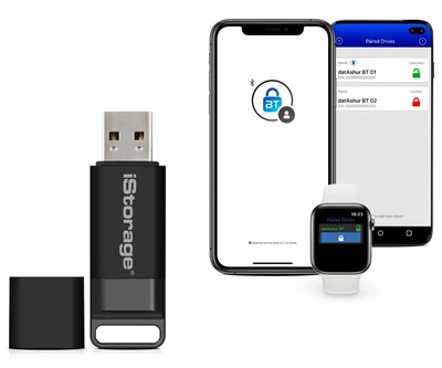 Флеш-носитель datAshur BT 16ГБ c двухфакторной аутентификацией