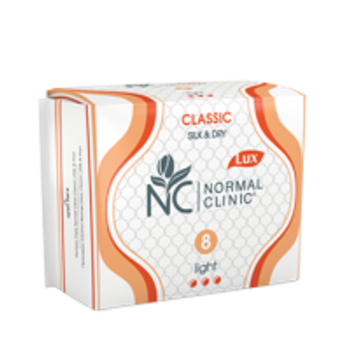 Критичні прокладки Normal Classic silk&dry (3 кр.) уп.8шт. 240 мм NCF 15K