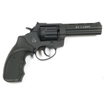 Револьвер Флобера Stalker 4.5" 4 мм Black (барабан сталь)