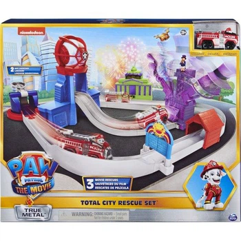 Щенячий патруль База спателей Маршала на пожарной Paw Patrol true metal Total City Rescue