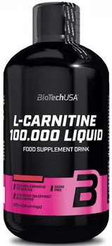 Жироспалювач Biotech L-Carnitine 100 000 Liquid 500 мл Яблуко (117401)
