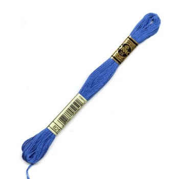 Нитки муліне DMC 825 блакитний темний