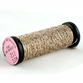 Металізована нитка Kreinik #8 Braid Золотий пісок (212)