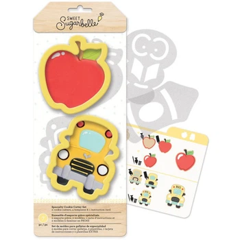 Кондитерський набір для виготовлення печива Sweet Sugarbelle Back To School з трафаретами (SB374076)