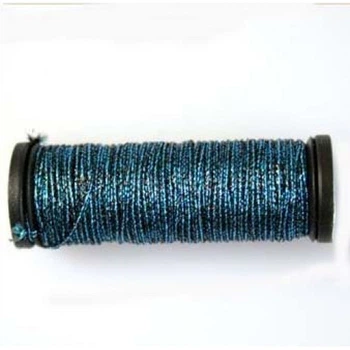 Металізована нитка Kreinik Tapestry #12 Braids Синьо-чорний (622)