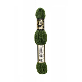 Нитки DMC Tapestry & Embroidery Wool Зелений лайм дуже темний (4867367)