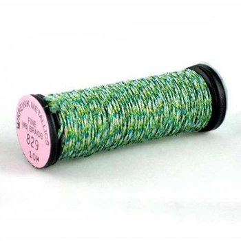 Металізована нитка Kreinik #8 Braid М'ятний сироп (829)