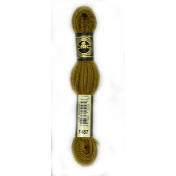 Нитки DMC Tapestry & Embroidery Wool Білі-золотий дуже темний (4867487)