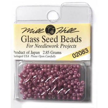 Бісер для вишивки Mill Hill Glass Seed Beads Світлий рожево-бузковий (02083)
