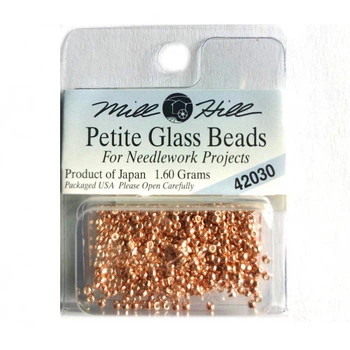 Бісер для вишивки Mill Hill Petite Glass Seed Beads Вікторіанська мідь (42030)