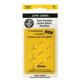 Голки для вишивання John James двосторонні 26 (JJ698DE)