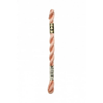 Нитки DMC Perle Cotton Size 5 Персиковий світлий (754)