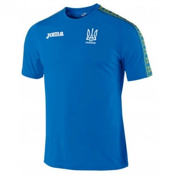 Футболка игровая Joma сборной Украины синяя S FFU201012.17