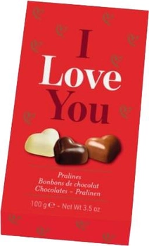 Шоколадные конфеты Hamlet Сердца I Love You 100 г (5400265040967)