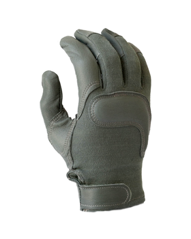 Военные арамидные перчатки HWI Combat Utility Fire Resistant Glove CG200 CG400 Medium, Foliage