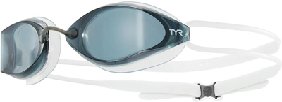 Очки для плавания Tyr Tracer-X Racing, Smoke/ White (LGTRX-072)