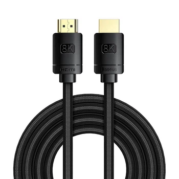 Кабель HDMI BASEUS High Definition Series 8K to HDMI 8K Adapter Cable |3m, 8K, HDMI2.1| (CAKGQ-L01)