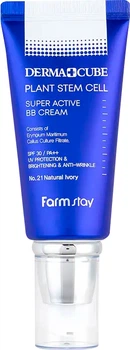 Антивозрастной BB-крем FarmStay Dermacube Plant Stem Cell Super Active BB Cream №21 60 г (8809639174272)