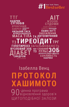 Протокол Хашимото. 90-денна програма відновлення здоров’я щитоподібної залози - Ізабелла Венц (9786175480557)