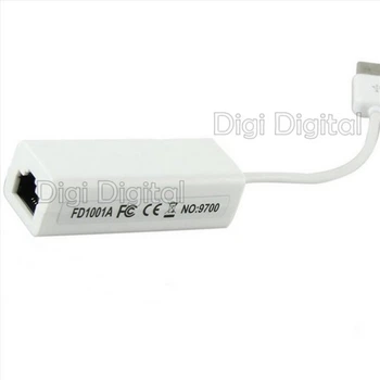 Сетевая карта USB LAN ethernet RJ45 Белая