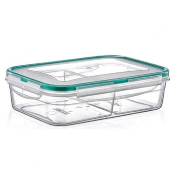Контейнер пищевой 3-секционный "Fresh box" Irak Plastik, 1л., 21x14,5x6см, Турция, LC-510