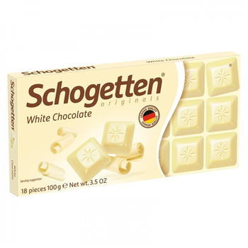 Шоколад Schogetten White Chocolate, 100г