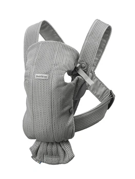 Кенгуру-переноска BabyBjorn Mini 3D Mesh Grey, 7317680210180