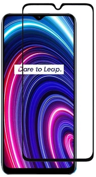 Защитное стекло для смартфона Realme C25Y BeCover Black (BC_707139)