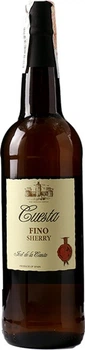 Херес Luis Caballero Cuesta Fino Sherry белый сухой 0.75 л 15% (8410863002011)