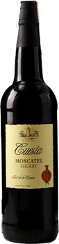 Херес Luis Caballero Cuesta Moscatel Sherry червоний солодкий 0.75 л 17% (8410863002066)