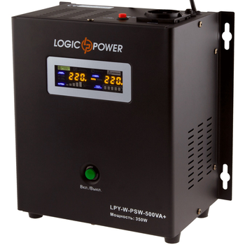 ИБП LogicPower LPY-W-PSW-500VA+ (350Вт) 5A/10A с правильной синусоидой 12V (LP4142)