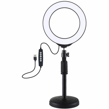 Набор блоггера Puluz Ring USB LED lamp PKT3047B 6.2" + table mount (PKT3047B)
