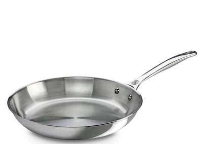 Сковорода Le Creuset з нержавіючої сталі 3-х шарова висока 1.5 л 24 см Срібляста (96600224000100)