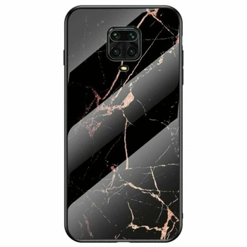 Чехол с рисунком Deexe Gradient Pattern для Xiaomi Redmi Note 9 Pro Max / Note 9 Pro / Note 9s - Black / Gold