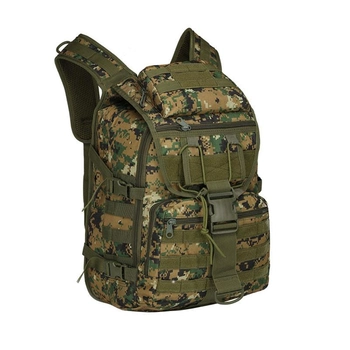Тактичний рюкзак-сумка AOKALI Outdoor A18 Camouflage Green спортивний військовий (K/OPT2_6770-24423)