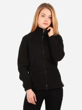 Толстовка на молнии утепленная на флисе без капюшона женская Sol's North Women 54500312 S Черная (2211742775011)
