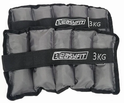 Утяжелители для ног и рук с металлом EasyFit Metal 3 кг (пара) (A-021645)