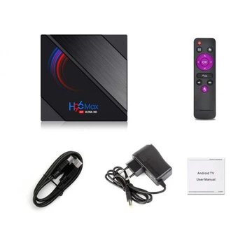 H96 MAX H616 4/32 Гб Android 10 Smart TV Box ТВ приставка (665-1)