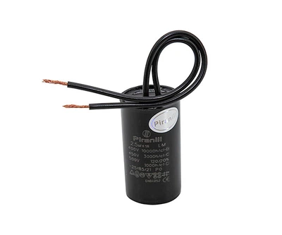 Конденсатор для циркуляционного насоса 2.5 мкФ 450В (2.5 uF 450V) CBB60 (24x45 мм) (Piranil)
