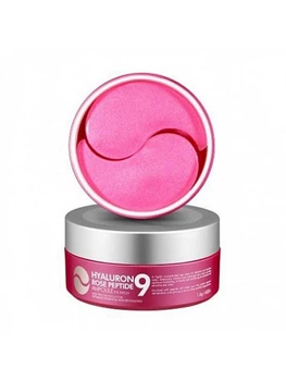 Мультифункціональні патчі з пептидами та трояндою Medi-Peel Hyaluron Rose Peptide 9 Ampoule Eye Patch 60 шт
