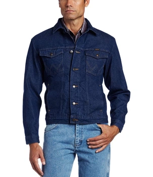 Классческая джинсовая куртка Wrangler – Denim XXL (74145PW)