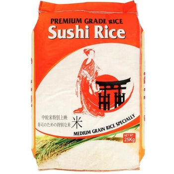 Рис для суши SUSHI RICE Премиум 25кг (1222020)