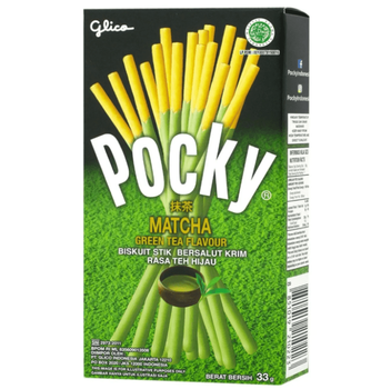 Палочки Pocky Glico зі смаком зеленого чаю матча 33 г