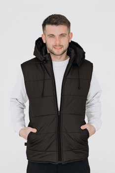 Жилет чоловічий Vsetex Rimo Чорний 2XL